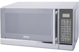 RCA RMW741 0.7 Cubic Foot Stainless Steel Microwave